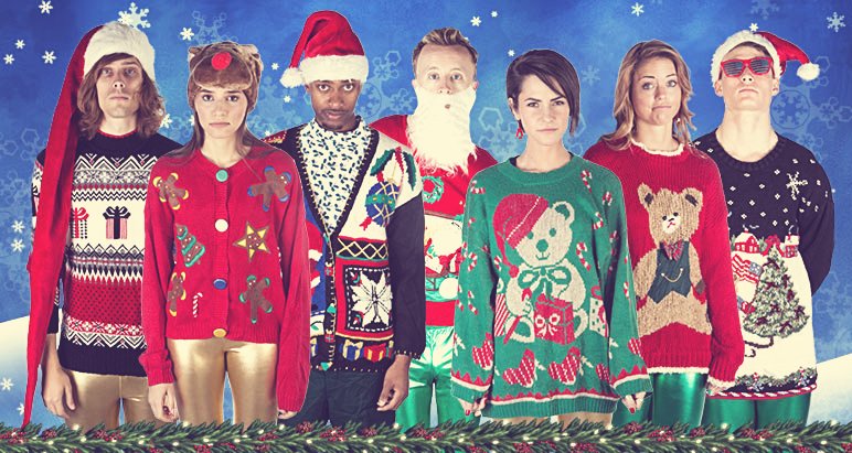 ugly Christmas jumpers